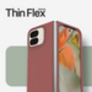 Image de OtterBox Thin Flex Series pour Pixel 9 Pro Fold, Red Clay - Rouge (77-95578)
