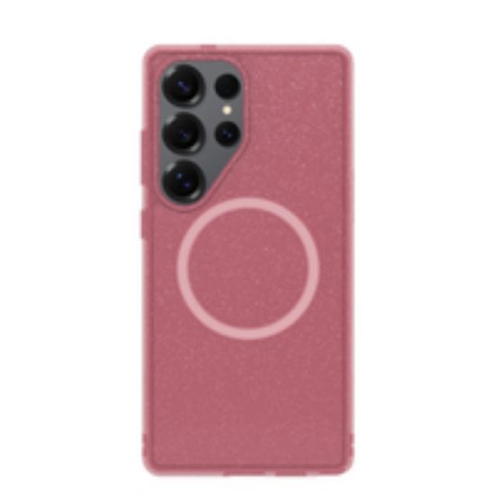 Image de OtterBox Symmetry Series with Magnets pour Samsung Galaxy S25 Ultra, Foxberry - Rose (77-97600)