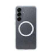 Image de OtterBox Symmetry Series with Magnets pour Samsung Galaxy S25+, Stardust 3.0 - Transparent (77-97468)