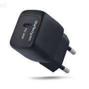 Image de StarTech.com Chargeur Mural USB-C 30W, Chargeur GaN Portable, Charge Rapide USB Power Delivery, GaN 5V/9V/15/20V PD, Chargeur USB-C, Noir (103EB-WALL-CHARGER)