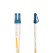 Image de StarTech.com Câble à Fibre Optique Monomode Duplex OS2 de 8m, Connecteurs LC vers SC (UPC), 9/125 µm, 100G, Insensible à la Courbure, Faible Perte d'Insertion - Câble de Ra ... (SMLCSC-OS2-8M)