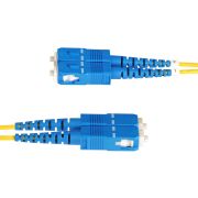 Image de StarTech.com Câble à Fibre Optique Monomode Duplex OS2 de 8m, Connecteurs LC vers SC (UPC), 9/125 µm, 100G, Insensible à la Courbure, Faible Perte d'Insertion - Câble de Ra ... (SMLCSC-OS2-8M)