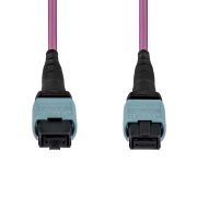 Image de StarTech.com câble InfiniBand et à fibres optiques 2 m MPO/MTP Violet (OS2MTP24BOFNP2M)