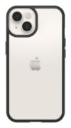 Image de OtterBox React Série Coque pour iPhone 14 Plus, Antichoc, anti-chute, ultra-mince, protection fine, testé selon les normes militaires, Antimicrobien, Black Crystal, livré sans ... (77-88875)