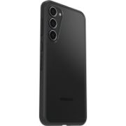 Image de OtterBox React Série Coque pour Galaxy S23+ , Antichoc, anti-chute, ultra-mince, protection fine, testé selon les normes militaires, Antimicrobien, Black Crystal - Noir, Transp ... (77-91303)