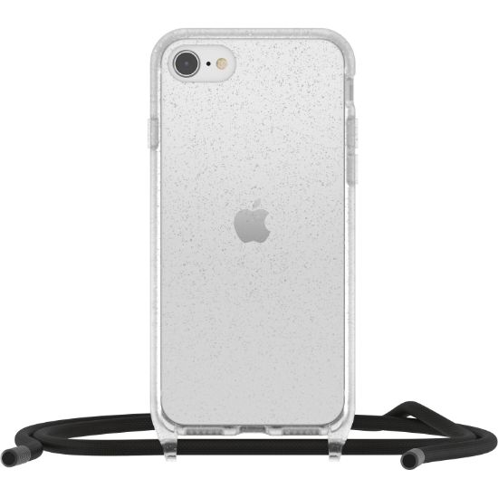 Image de OtterBox React Necklace Coque pour iPhone SE (3rd/2nd gen)/8/7, coque de protection ultra fine avec collier réglable et amovible, testé selon les normes militaires. Stardust - ... (77-92275)
