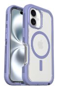 Image de OtterBox Defender Series XT Clear pour MagSafe pour Apple iPhone 16, Lavander Haze - Lavande,Transparent (77-96062)