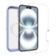 Image de OtterBox Defender Series XT Clear pour MagSafe pour Apple iPhone 16 Plus, Lavander Haze - Lavande,Transparent (77-96050)