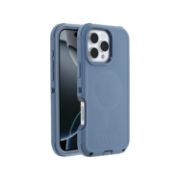 Image de OtterBox Defender Series pour MagSafe pour iPhone 16 Pro Max, Baby Blue Jeans - Bleu (77-95985)
