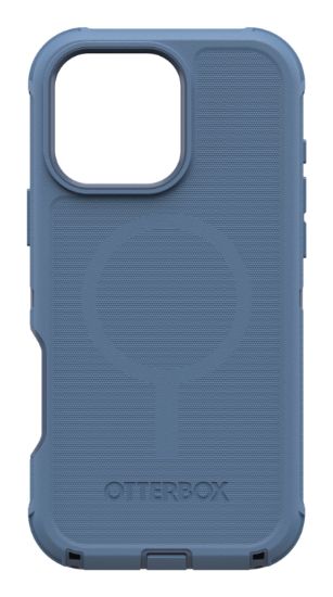 Image de OtterBox Defender Series pour MagSafe pour iPhone 16 Pro Max, Baby Blue Jeans - Bleu (77-95985)