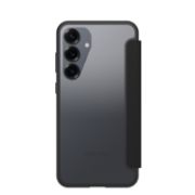 Image de OtterBox React Folio Series pour Samsung Galaxy S25+, transparente/noir - produits livrés sans emballage - Transparent,Noir (77-97832)