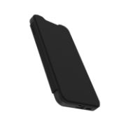 Image de OtterBox React Folio Series pour Samsung Galaxy S25+, transparente/noir - produits livrés sans emballage - Transparent,Noir (77-97832)
