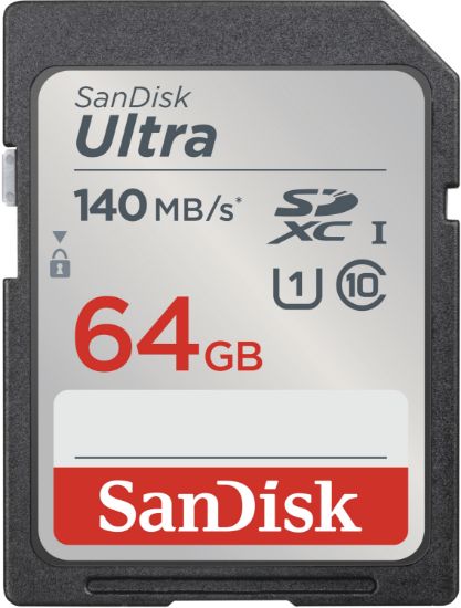 Image de SanDisk Ultra Mémoire flash - Noir (SDSDUNB-064G-GN6IN)
