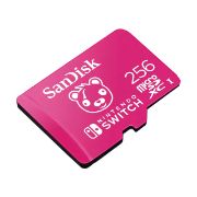 Image de SanDisk 256 GB, microSDXC, 100MB/s, 90MB/s Mémoire flash - Rose (SDSQXAO-256G-GN6ZG)