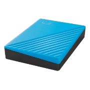 Image de Western Digital 6TB, up to 5Gb/s, USB 3.2 Gen 1, Micro-B, 10.7 x 7.4 x 2 cm, blue Disque dur externe - Noir,Bleu (WDBR9S0060BBL-WESN)