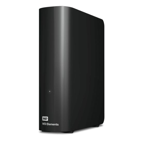 Image de Western Digital Elements 16To, USB 3.0/USB 2.0, Plug-and-Play Disque dur externe - Noir (WDBWLG0160HBK-EESN)