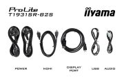 Image de iiyama ProLite écran plat de PC 48,3 cm (19") 1280 x 1024 pixels SXGA LCD Écran tactile Table Noir (T1931SR-B2S)