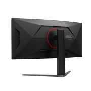 Image de AOC G4 écran plat de PC 86,4 cm (34") 3440 x 1440 pixels Wide Quad HD Noir, Rouge (CU34G4ZCA)