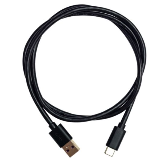 Image de QNAP USB 3.0 5G 1M(3.3FT) TYPE-A TO TYPE-C CABLE câble USB USB 3.2 Gen 1 (3.1 Gen 1) USB A USB C 5 Gbit/s Noir (CAB-U35G10MAC)