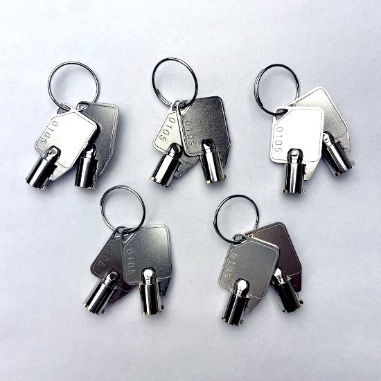 Image de QNAP accessoire de racks Clé de verrouillage (KEY-01-10PCS)
