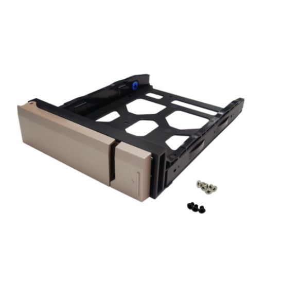 Image de QNAP Obturateur de baie de lecteur Plateau de stockage de disques Noir, Or (TRAY-35-NK-GLD01)