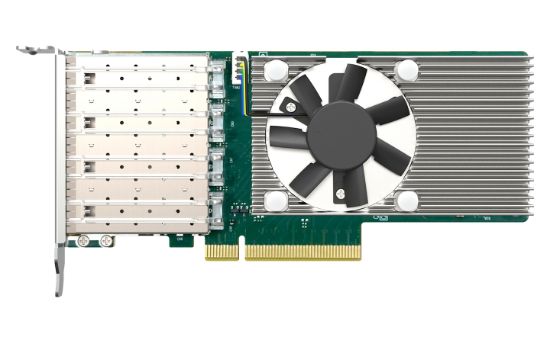 Image de QNAP carte réseau Interne Fibre 10000 Mbit/s (QXG-10G4SF-BCM)