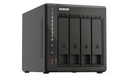Image de QNAP serveur de stockage NAS Tower Intel® Celeron® J6412 8 Go DDR4 0 To Noir (QVP-41C)
