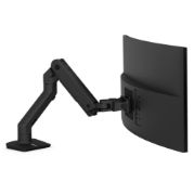 Image de Ergotron HX Series Bras mono-écran, fixation bureau (noir) Support d'écran (45-475-224)