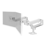 Image de Ergotron LX Pro Series Bras bi-écrans juxtaposables (blanc) Support d'écran (45-686-290)