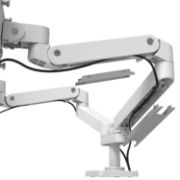 Image de Ergotron LX Pro Series Bras bi-écrans juxtaposables (blanc) Support d'écran (45-686-290)