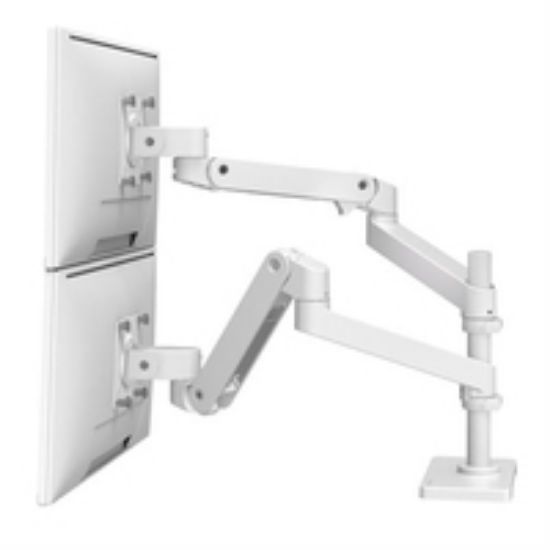 Image de Ergotron LX Pro Series Dual Stacking Arm (white) Support d'écran - Blanc (45-690-290)