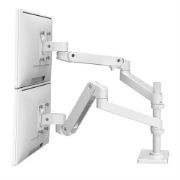 Image de Ergotron LX Pro Series Dual Stacking Arm (white) Support d'écran - Blanc (45-690-290)