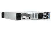 Image de QNAP serveur de stockage NAS Rack (2 U) AMD Ryzen™ 5 64 Go DDR5 0 To QuTS hero Noir, Métallique (TS-H3077AFU-R7-64G)