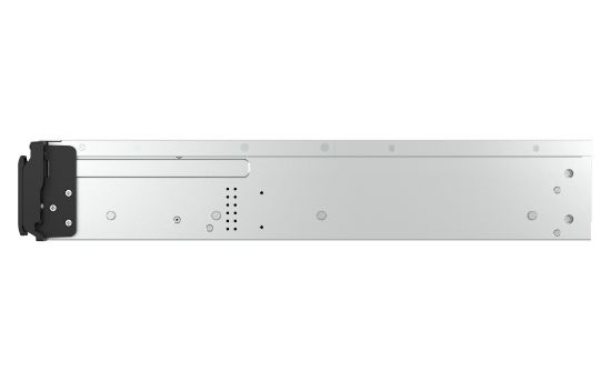 Image de QNAP serveur de stockage NAS Rack (2 U) AMD Ryzen™ 5 64 Go DDR5 0 To QuTS hero Noir, Métallique (TS-H3077AFU-R7-64G)