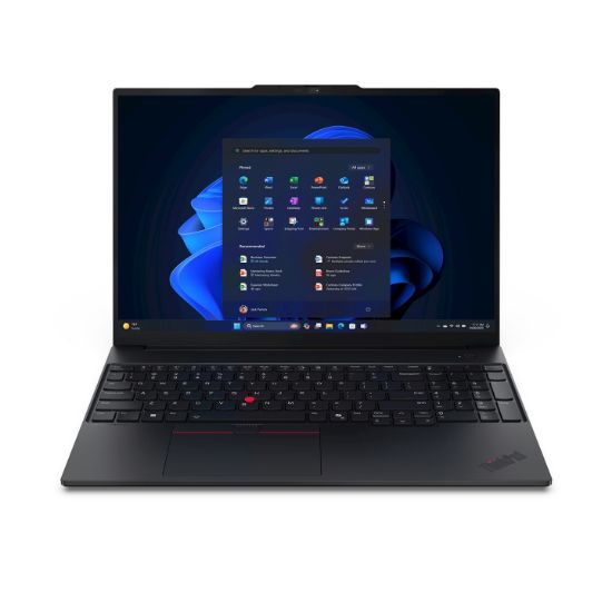 Image de Lenovo ThinkPad E16 Gen 3 (Intel) Copilot+ PC Intel Core Ultra 7 258V Ordinateur portable 40,6 cm (16") WUXGA 32 Go LPDDR5x-SDRAM 512 Go SSD Wi-Fi 6E (802.11ax) Windows 11 Pro ... (22AY007NML)
