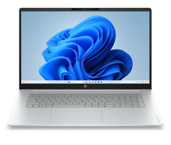 Image de HP OmniBook 3 Laptop 17-dp0730nb AMD Ryzen™ 3 30 Ordinateur portable 43,9 cm (17.3") Full HD 8 Go LPDDR5-SDRAM 512 Go SSD Wi-Fi 6 (802.11ax) Windows 11 Home Gris, Argent (D5VN1EA)