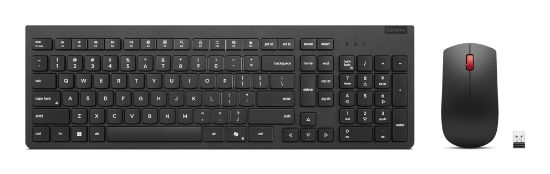 Image de Lenovo clavier Souris incluse Bureau RF sans fil Français Noir (4X31R64464)