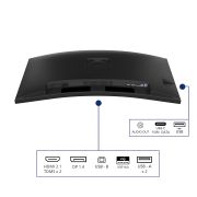 Image de Philips écran plat de PC 86,4 cm (34") 3440 x 1440 pixels Wide Quad HD LCD Noir (34B2N3500C/00)
