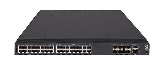 Image de HP E FlexFabric 5700-32XGT-8XG-2QSFP+ Switch - Noir (JG898AR)