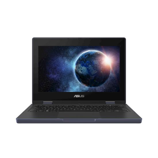 Image de ASUS BR1104FTA-NS0368XA Intel® N N150 Hybride (2-en-1) 29,5 cm (11.6") Écran tactile HD 8 Go LPDDR5-SDRAM 128 Go UFS Wi-Fi 6E (802.11ax) Windows 11 Pro Education Gris AZE ... (90NX08S1-M00CU0)