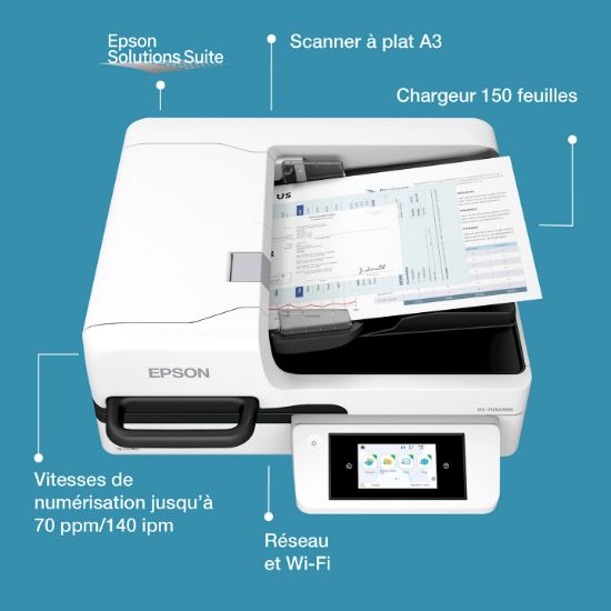 Image de Epson WorkForce DS-71000WN (B11B284401)
