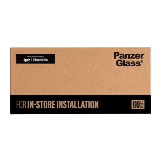 Image de PanzerGlass ® 2-Way Privacy Screen Protector iPhone 2026 Pro | Ultra-Wide Fit for FASTFIT Installation Machine | 10 pcs Protection d'écran transparent 1 pièce(s) (PG92297)