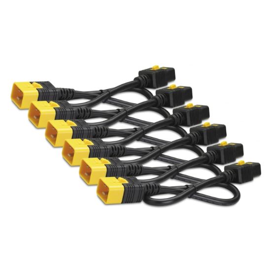 Image de APC Power Cord Kit (6 ea), Locking, C19 to C20, 0.6m (2ft), Blue (AP8712SX590)