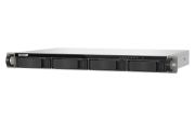 Image de QNAP TS-432XeU NAS Rack (1 U) 4 Go DDR4 0 To QNAP QTS Noir, Gris (TS-432XEU-4G)