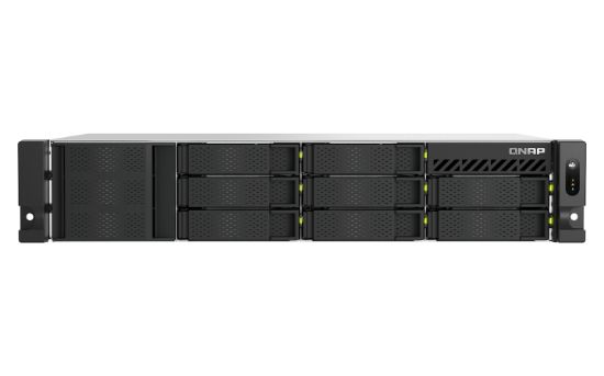 Image de QNAP TS-H1065EU Serveur de stockage Rack (2 U) 8 Go DDR5 0 To QNAP QTS Noir (TS-H1065EU-8G)
