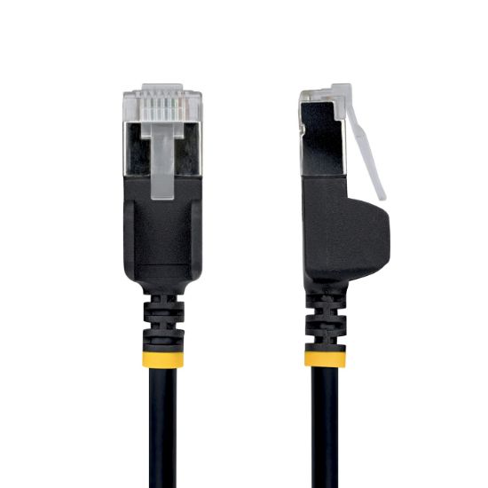 Image de StarTech.com câble de réseau Noir 0,8 m Cat6a U/FTP (STP) Rond (N6APATSTP34BKS80CM)