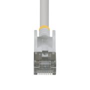 Image de StarTech.com câble de réseau Blanc 0,8 m Cat6a U/FTP (STP) Rond (N6APATSTP34WHS80CM)