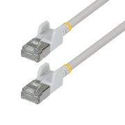 Image de StarTech.com câble de réseau Blanc 0,3 m Cat6a U/FTP (STP) Rond (6ASTP34WHS30CM10PK)
