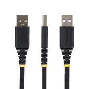 Image de StarTech.com Câble de Charge Rapide USB-A vers USB-C de 2m, 15W 3A, Gaine Tressée Double Couche Nylon/TPE, Câble de Charge USB-A vers Type C Durable, Câble USB A vers USB C (USB2AC2MBR)