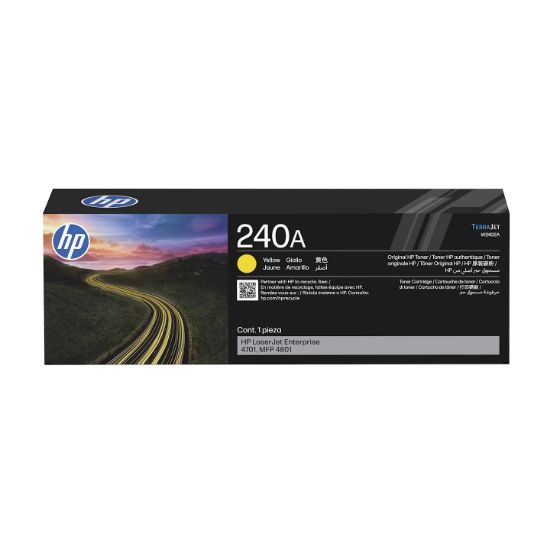 Image de HP 240A Yellow Original LaserJet Toner Cartridge (W2402A)
